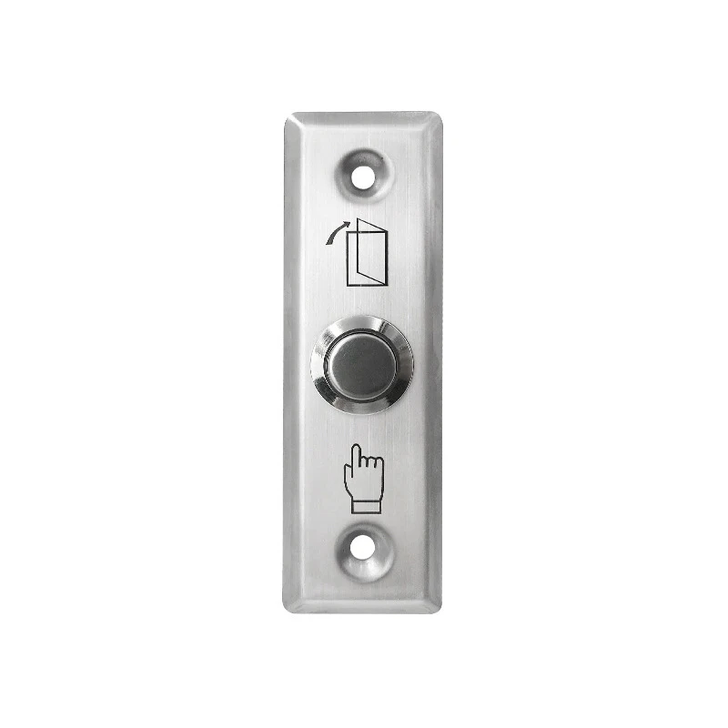 

Stainless Steel Door Gate Lock Exit Release Push Button Home Switch Access Control System Top Quality Material For Drop Shipping