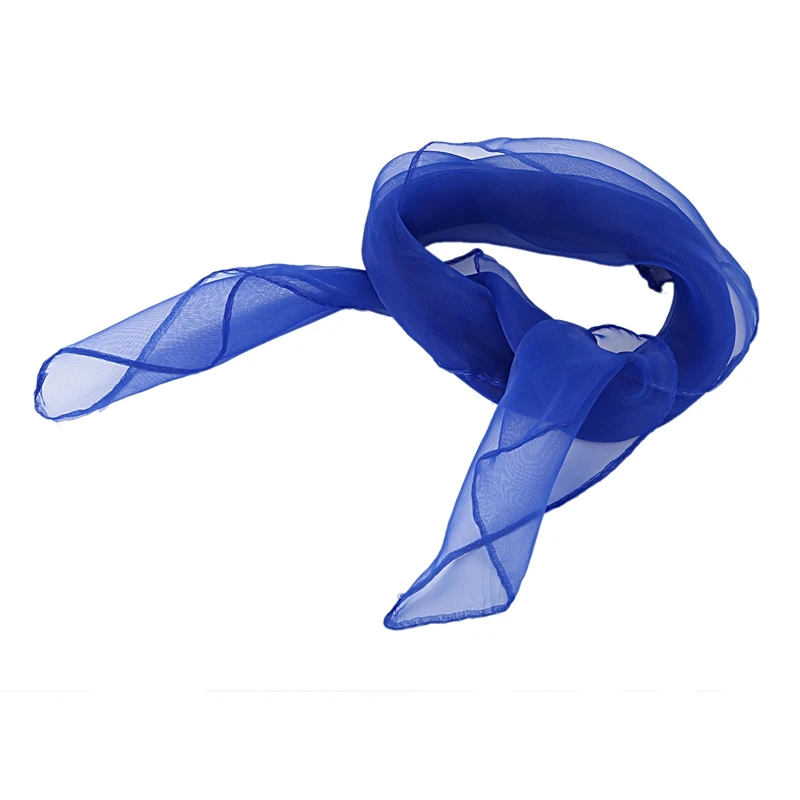 

Lovely Fashion Plain Square Chiffon neck Scarf Head Scarves 70 cm x 70cm
