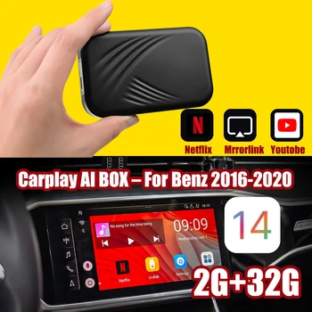 

For Apple Car play Tv For Car Box Android System Multimedia Player Video 2+32GB Wireless Mirror link Carplay TV Box