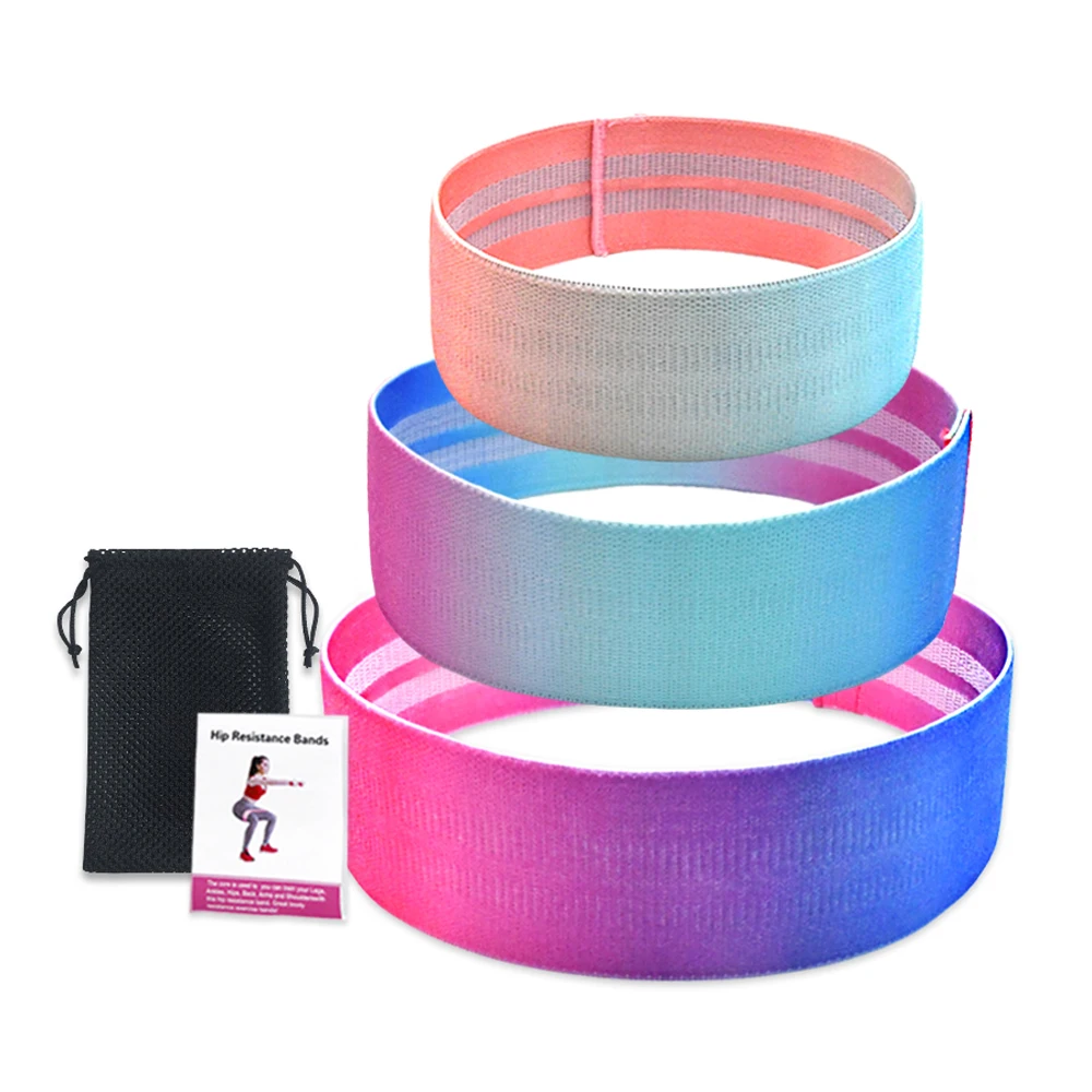 TOMSHOO Fitness Resistance Band Set Loop Exercise Elastic Band Sports Booty Band Set for Yoga Home Gym Training Women Men