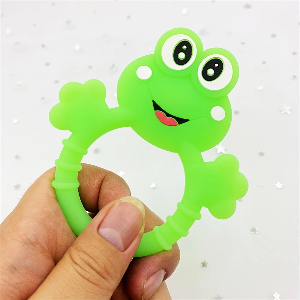 frog teether