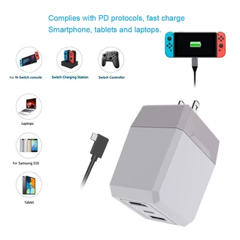 

For Switch for Android Phone Multifunctional Charger Support Charging TV Mode HDMI USB Port Charging Dock Adapter