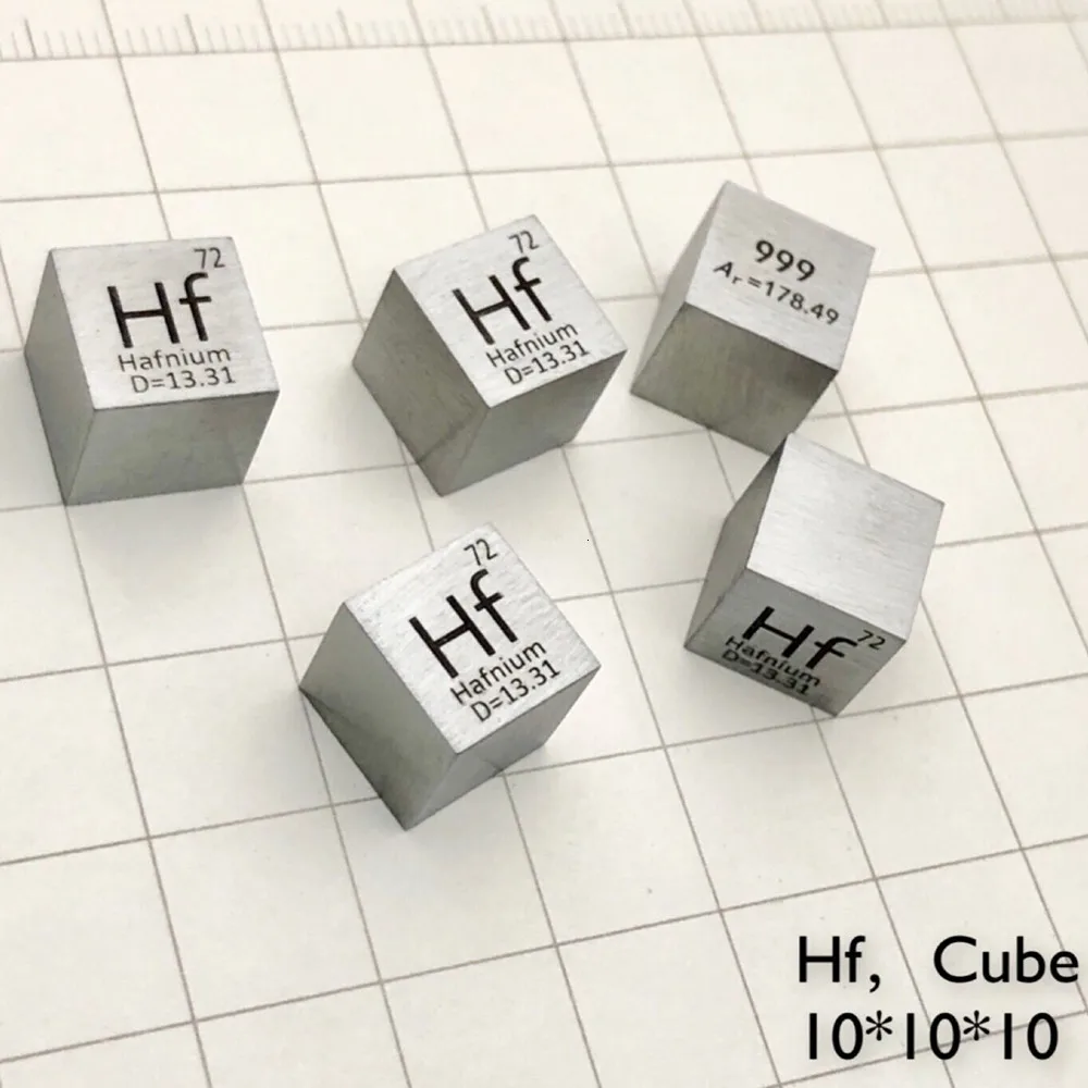 Редкий металлический куб 10 мм Плотность 99.95% для простой коллекции элементов Ta W Y Gd Sm Ag Er V Ta Hf Os ручной работы 4 DIY хобби дисплей
