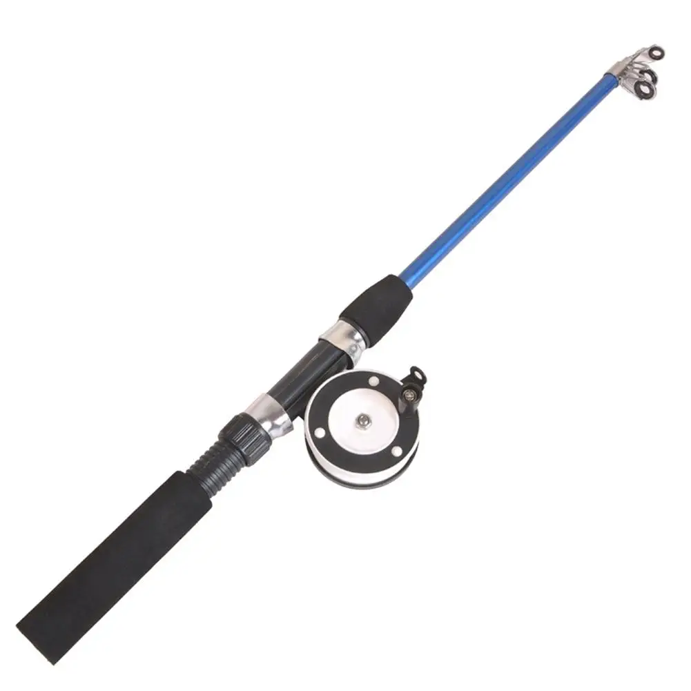 

1Pc New Fishing Rod 74cm/110cm EVA Material Ice Fishing Rod Beginners Short Lure Fishing Rod Non-slip Power Hand Fishing Tackle