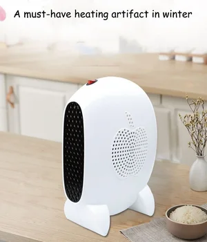 

220V New Household 800W Mute Low Power Heater Portable Bathroom Wall Hanging Office Dormitory Electric Heater NFJ11