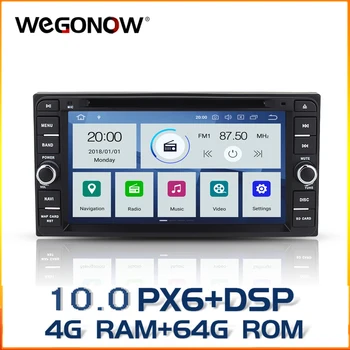 

DSP PX6 IPS Android 10 4GB 64GB Car DVD Player Wifi GPS map Radio Bluetooth 4.2 For Toyota Corolla Vitz Echo VIOS HILUX Terios