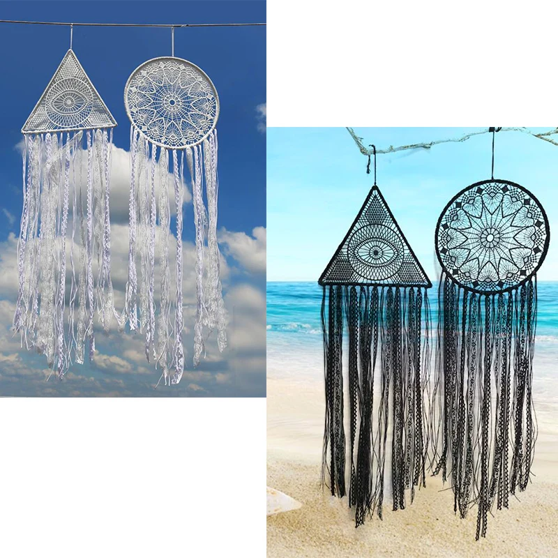 

Indian Style large Dreamcatcher Handmade Wind Chimes Hanging Dream Catcher Home Wall Art Hangings Decorations