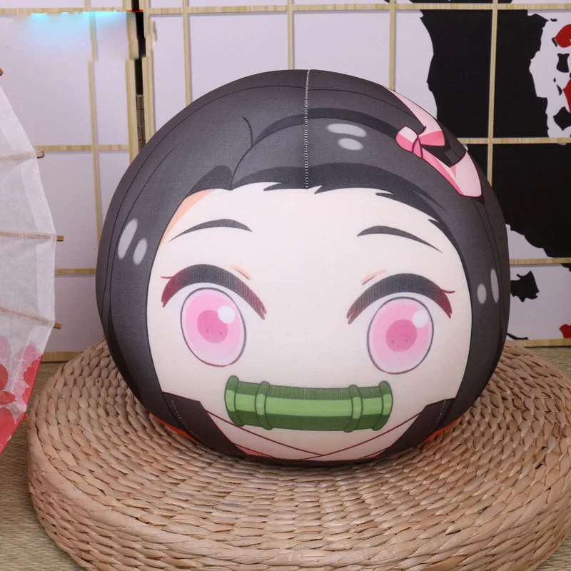 Kamado Nezuko Горячая аниме Demon Slayer: Kimetsu no Yaiba Kamado Tanjirou Nezuko Косплей милая плюшевая кукла Dango Подушка Подарочная мягкая игрушка - Цвет: Kamado Nezuko