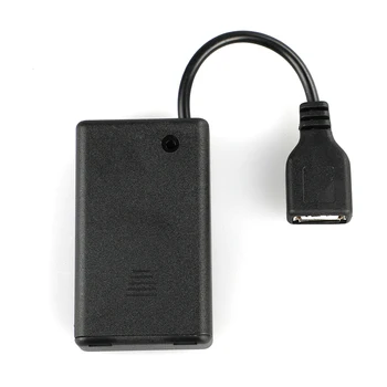 

DOREMiDi High Quality 5V battery box requires 3 AAA batteries For MIDI Accessories