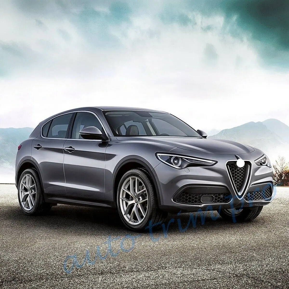 Брызговик подходит для Alfa Romeo Stelvio SUV брызговик защитное колесо крыло аксессуары 4 шт