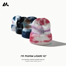 

Knitted Dyed Wool Hat Winter Hats for Men Skullies Beanies Men Women Cap Autumn Melon Skin Beanie Hat Gorro Warm Skull Bonnet