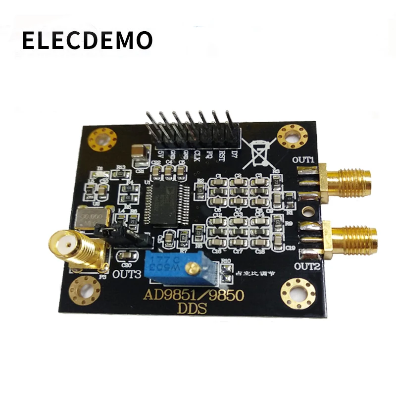 Compatível com Ad9850 Módulo Função Sinal Gerador Enviar Programa Lite Ad9851 Dds - Imagem 2