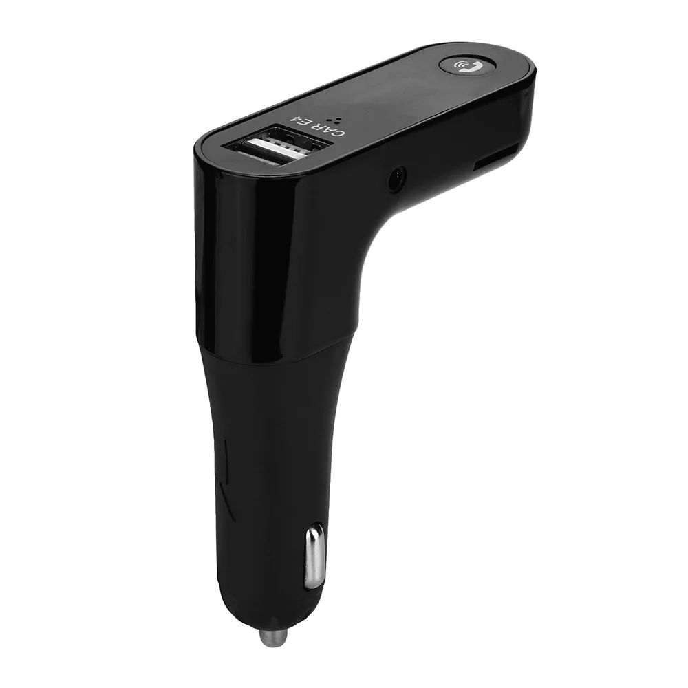 4-в-1 Hands Free Беспроводной Bluetooth FM передатчик G7+ AUX модулятор Автомобильный комплект MP3 плеер SD USB ЖК-дисплей автомобильные аксессуары