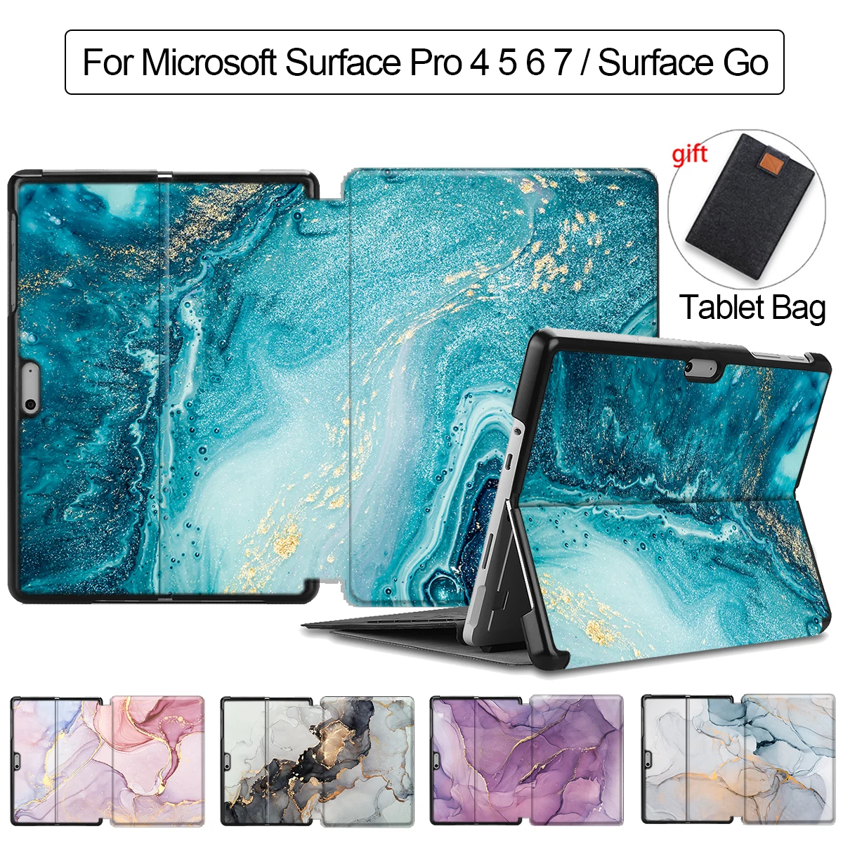 Чехол для планшета MTT Microsoft Surface Go 10 дюймов Ультратонкий чехол-книжка из