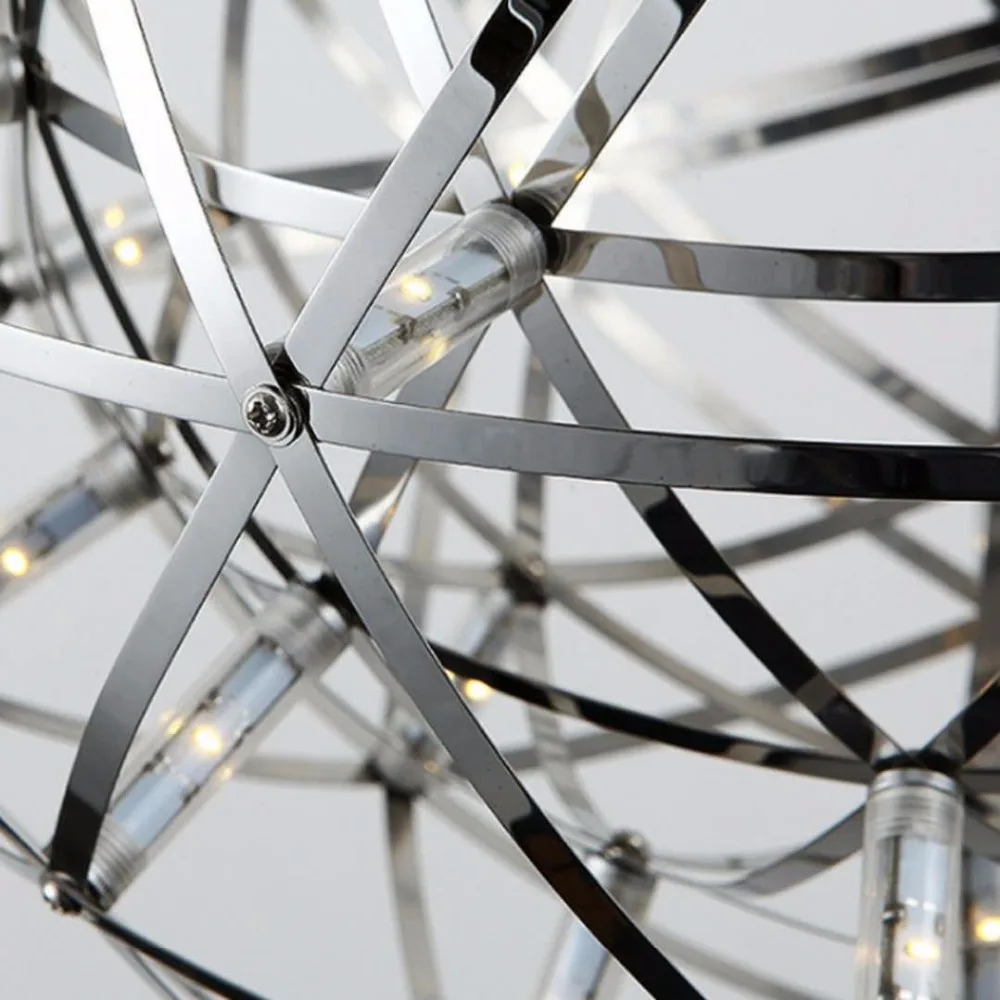 Современный роскошный чердак Свеча ШАР светодиодный подвесной светильник