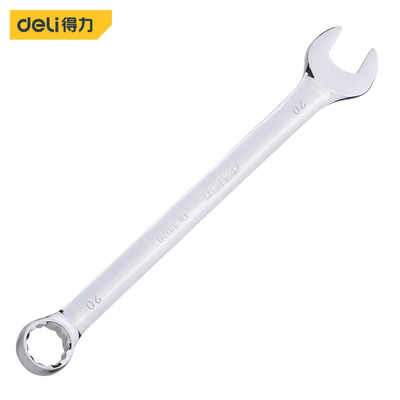 

Deli Ratchet Combination Metric Mirror Wrench 20mm Fine Tooth Gear Ring Torque Socket Nut Hand Tools Alicates High Repair Tools