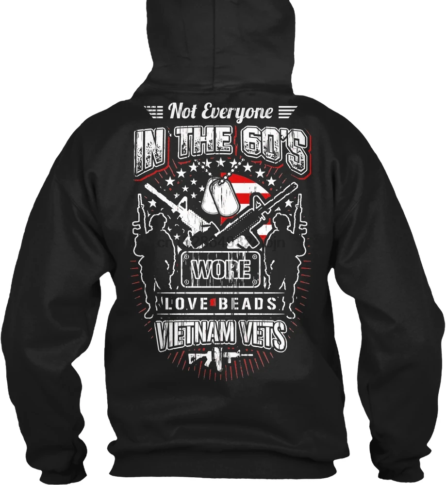 Men Hoodie long sleeve Pride Of Vietnam Veteran Women Streetwear | Мужская одежда