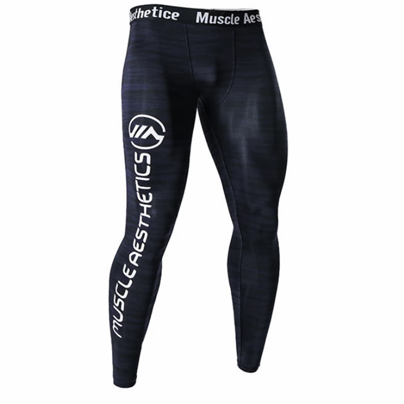 New Mens Joggers Casual yoga thin Men tight polyester gray Sweatpants Homme Trousers Sporting Clothing Bodybuilding Pants