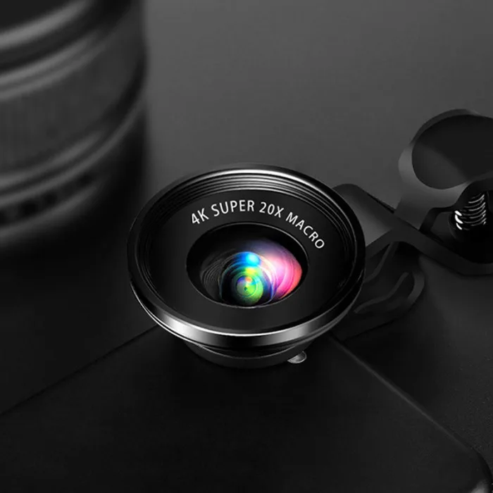 Мини 4K HD супер 20X микро-Объектив Телефона широкий угол для камеры смартфона LHB99