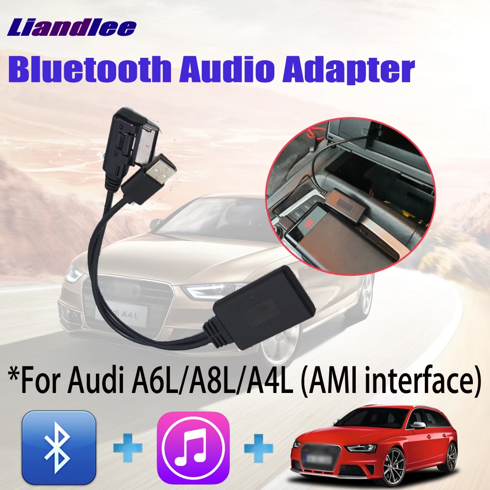 Car Bt Adapter For Audi A6l/a8l/a4l/q3/q5/q7 Ami Mmi Usb Interface