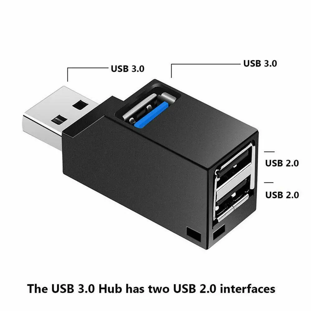 3 Порты и разъёмы usb-хаб мини USB 2,0 Высокое Скорость концентратор разветвитель для портативных ПК Коробка 8 мобильного телефона 7 U концентратор комплектующие для мобильных телефонов: тач скрин(карты USB диск считыватель X R4I5