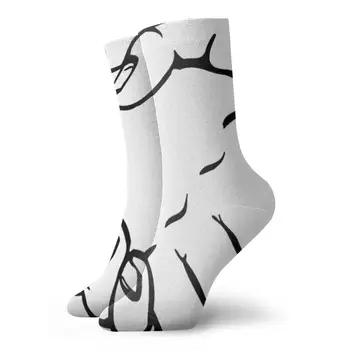 

Handshake Hand Line Art socks