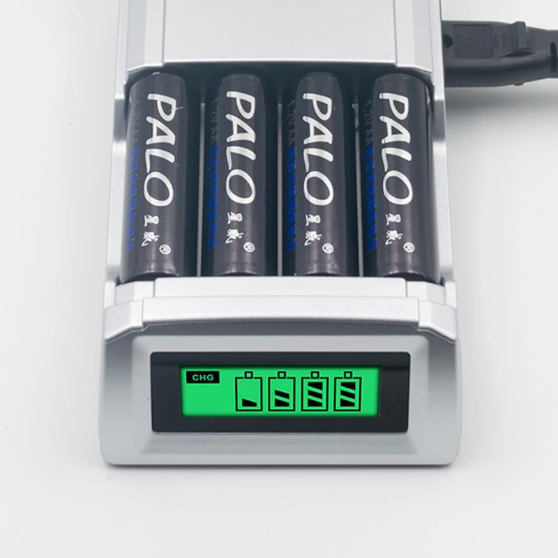 C905W 4 слота ЖК-дисплей Умный интеллектуальный li-ion30000 мАч Зарядное устройство для