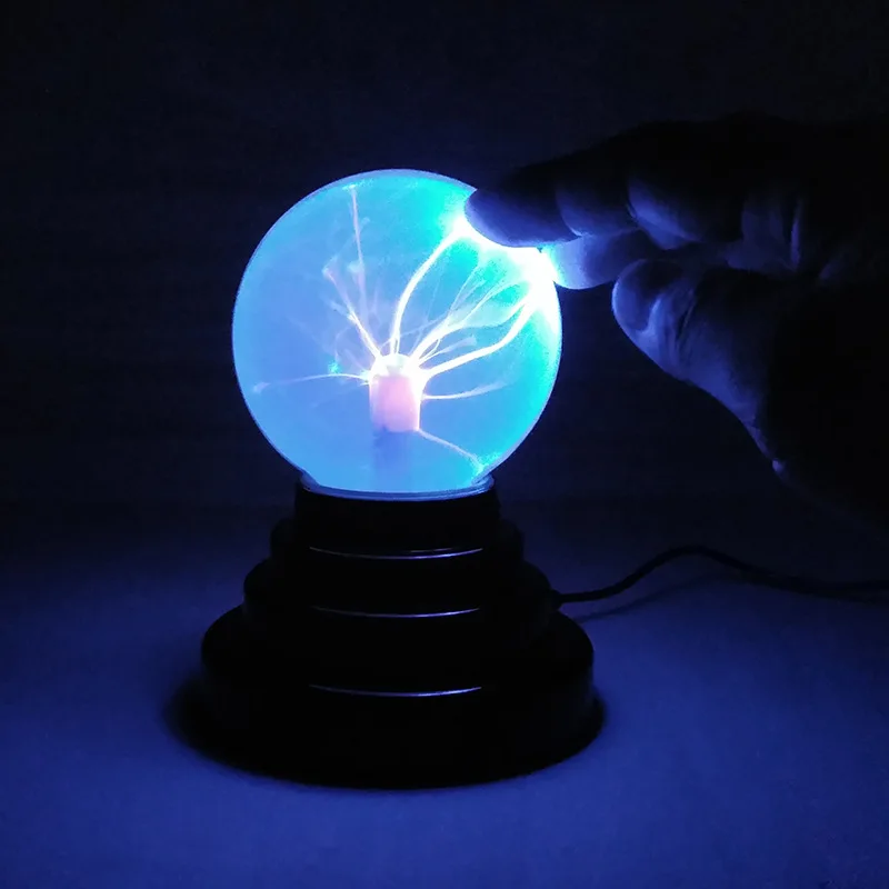  Lava Lamp Box Lightning night light Magic Plasma Ball Retro Light 3 Inch Kids Christmas Party Crist - 4000177482937