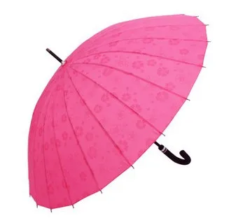 

Manufacturers Currently Available Wholesale 24K Water Flowers Floating Printed Straight Handle Umbrella Taobao Hot Selling a Sma