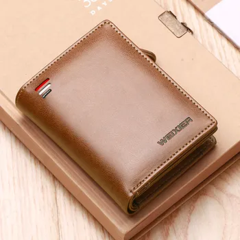 

Classic Style Wallet Genuine Leather Men Wallets Short Male Purse Card Holder Wallet Men Fashion High Quality