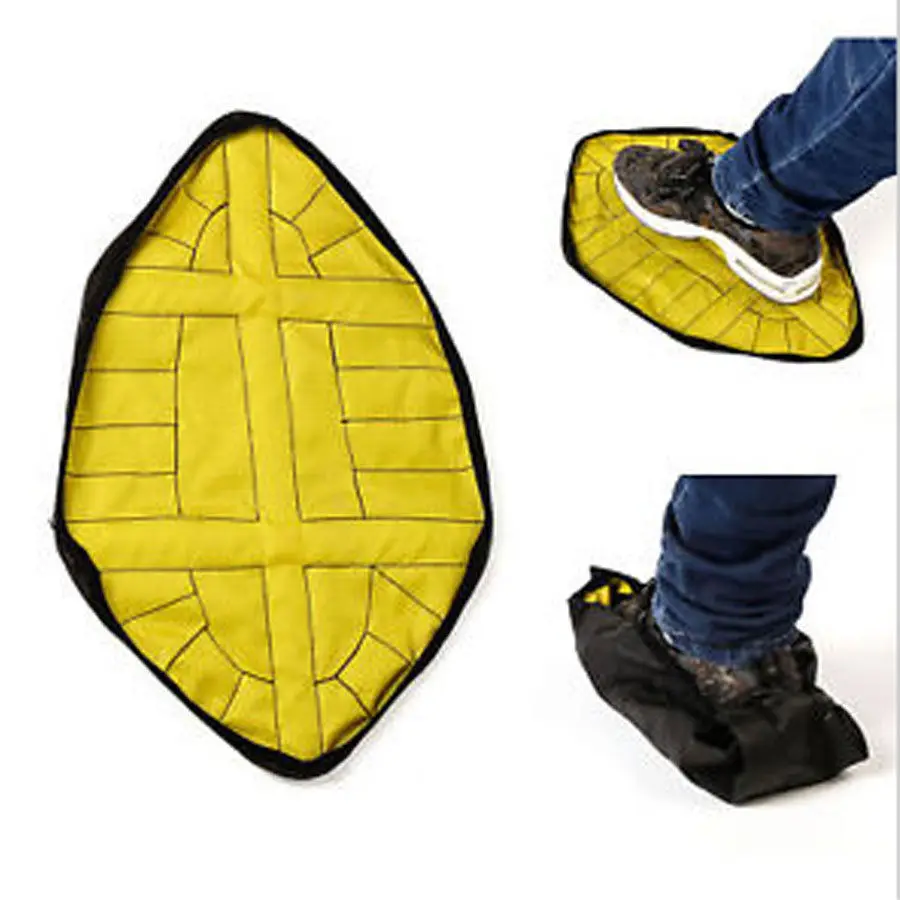 US STOCK Waterproof Reusable Step in Sock Portable Auto-Package Overshoes Shoe Covers | Дом и сад