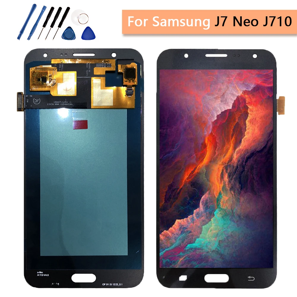 AMOLED 5," для SAMSUNG Galaxy J7 Pro J730 ЖК-дисплей для SAMSUNG J7 дисплей с сенсорным экраном SM-J730 дигитайзер J730F сборка