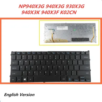 

Laptop English Keyboard For Samsung NP940X3G 940X3G 930X3G 940X3K 940X3F K02CN Notebook Replacement layout Keyboard
