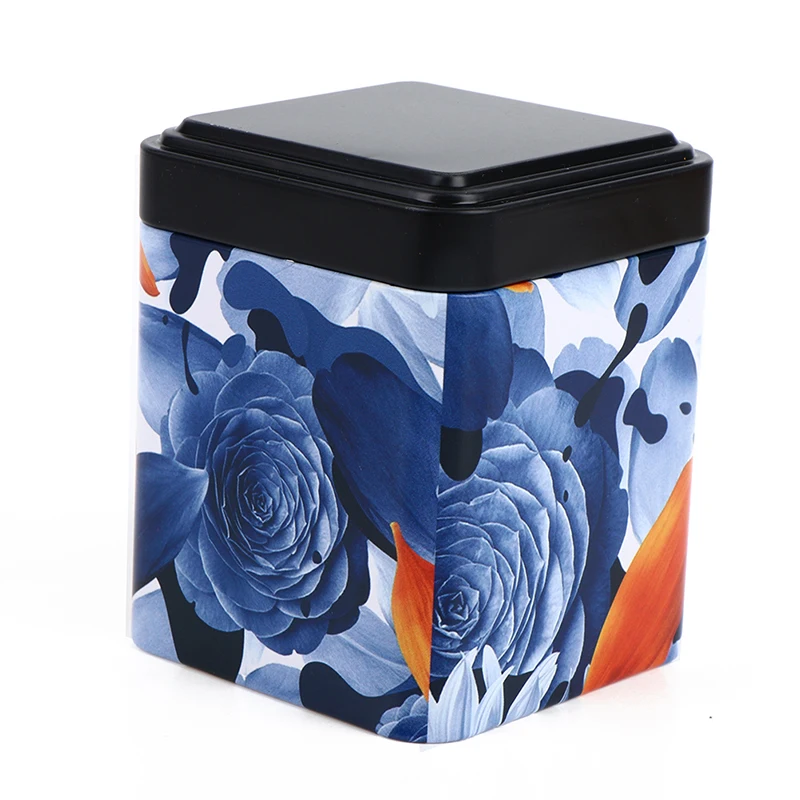 Relaxdays 10027798 Boîte Ronde Coffret Sachet Thé épice