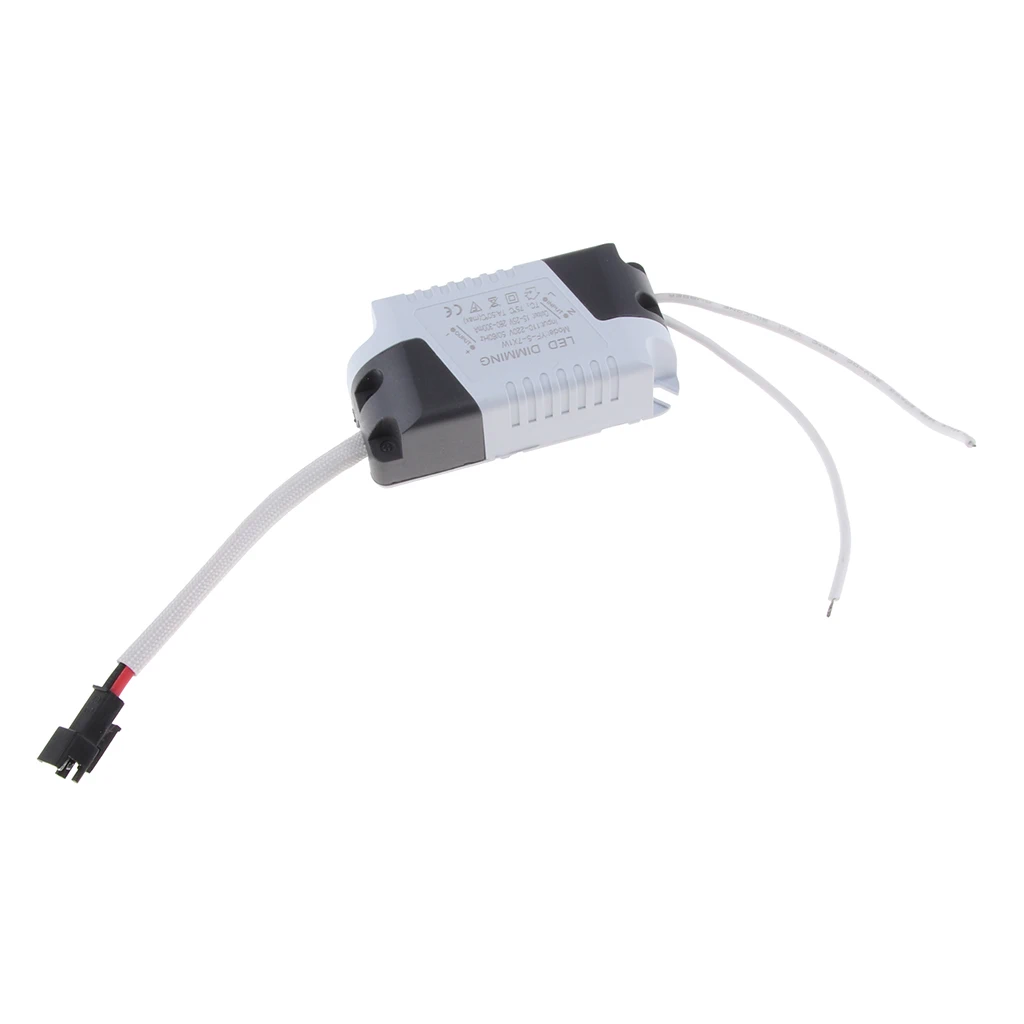 5-7x1W Dimmable Driver, for LED Light - 110V/220V AC 15-25V DC Transformer
