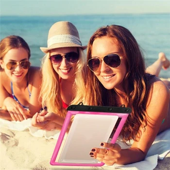 

Full View Waterproof Case For Phone Underwater Snow Rainforest Transparent Dry Bag Swimming Pouch Big Mobile Phone Pad Covers