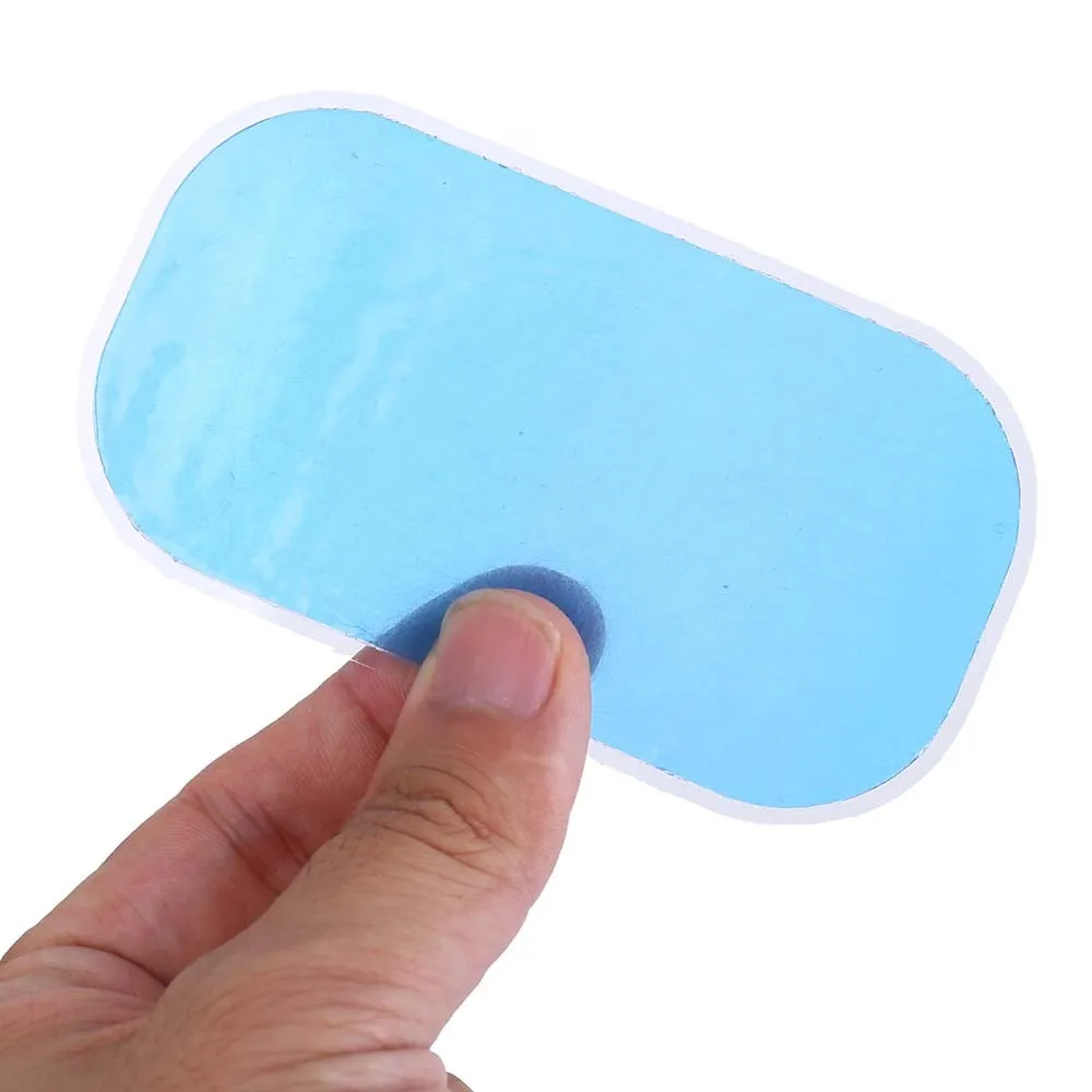 4/8/12/16/20/24Pcs Muscle Trainer Gel Pads Fitness Exerciser Gel Sticker Muscle Stimulator Gel Patch Hydrogel for Fitness Gear