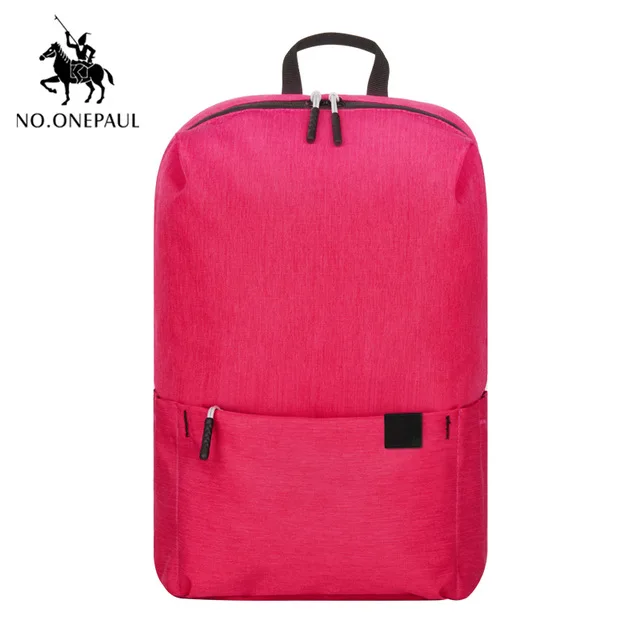 PCKG pink NO. ONEPAUL, лучшее качество, водонепроницаемый рюкзак, мужской рюкзак, модный рюкзак для ноутбука, рюкзак для путешествий, для пары, сумки для девочек - Цвет: PCKG pink
