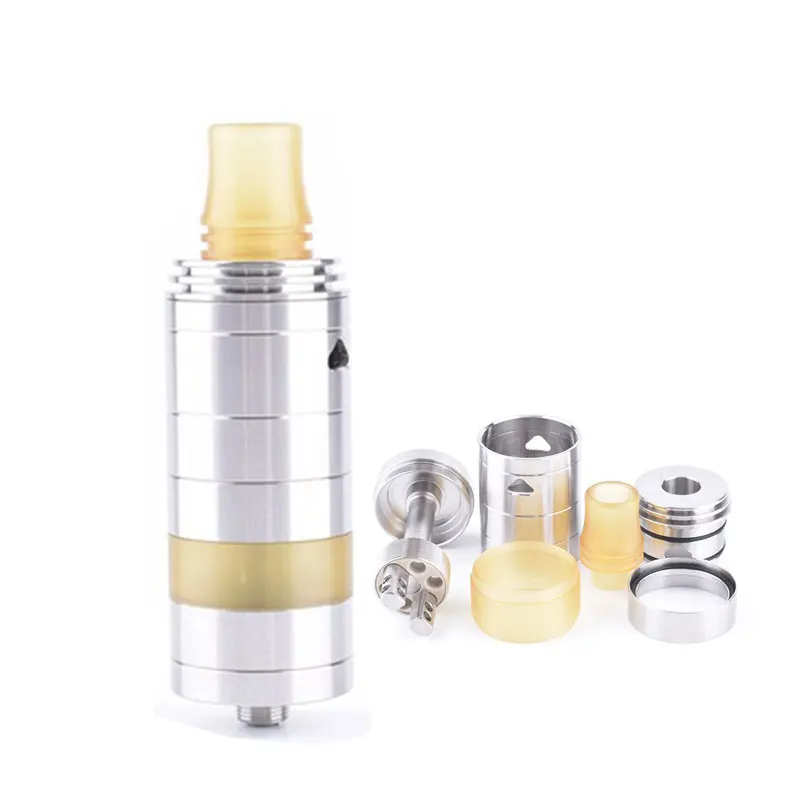 

Vape Tank KV8 RTA Atomizer 316SS 8ml Huge Capacity 23mm E Cigarette Vaper RTA for 510 Mech Mod Box Mod vs Vapor Giant V6S M5 RTA