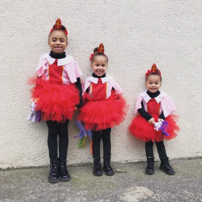 Модная юбка пачка для девочек супер пышная 6 слойная американка платье принцессы