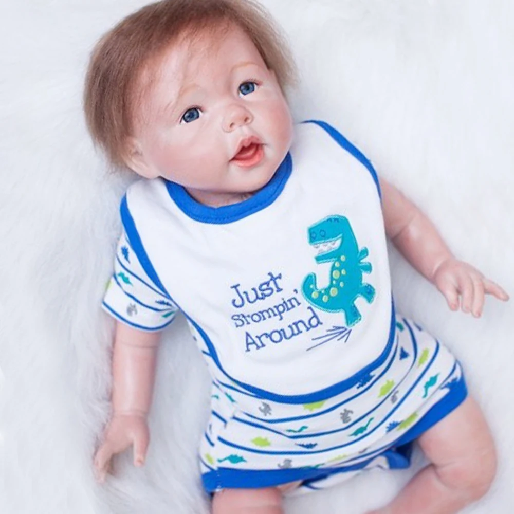 OtardDolls Bebe Baby Reborn Doll 22 дюймов 55 см силиконовый винил Bebe Reborn boy куклы для новорожденных реалистичные игрушки для малышей в подарок