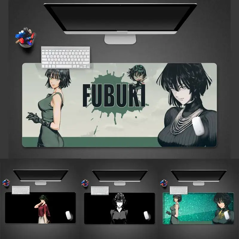 Коврик для мыши с фиксирующим краем fubuki мужчин игровой Настольный защитный
