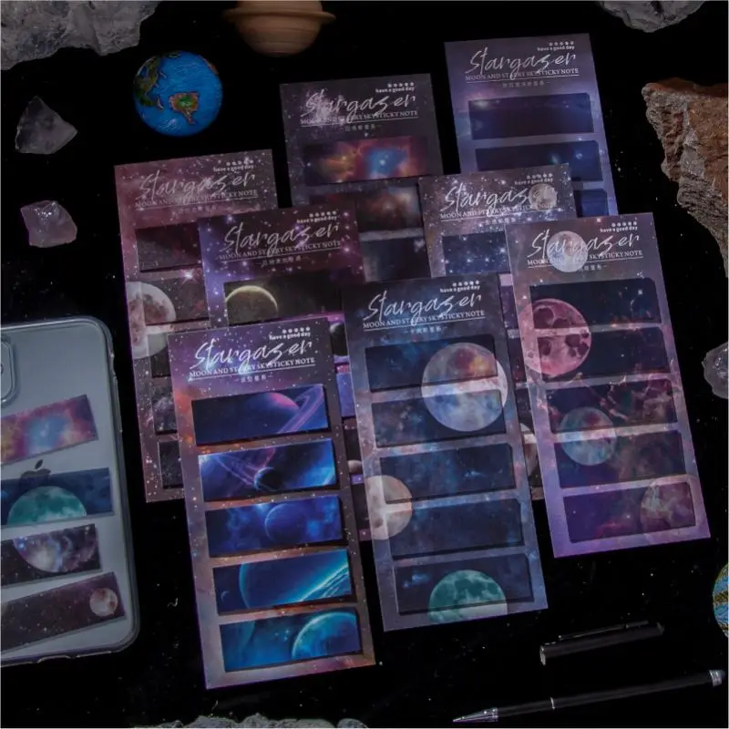 Tanio 50 sztuk/partia Dream planet karteczki Memo Pad pamiętnik stacjonarne