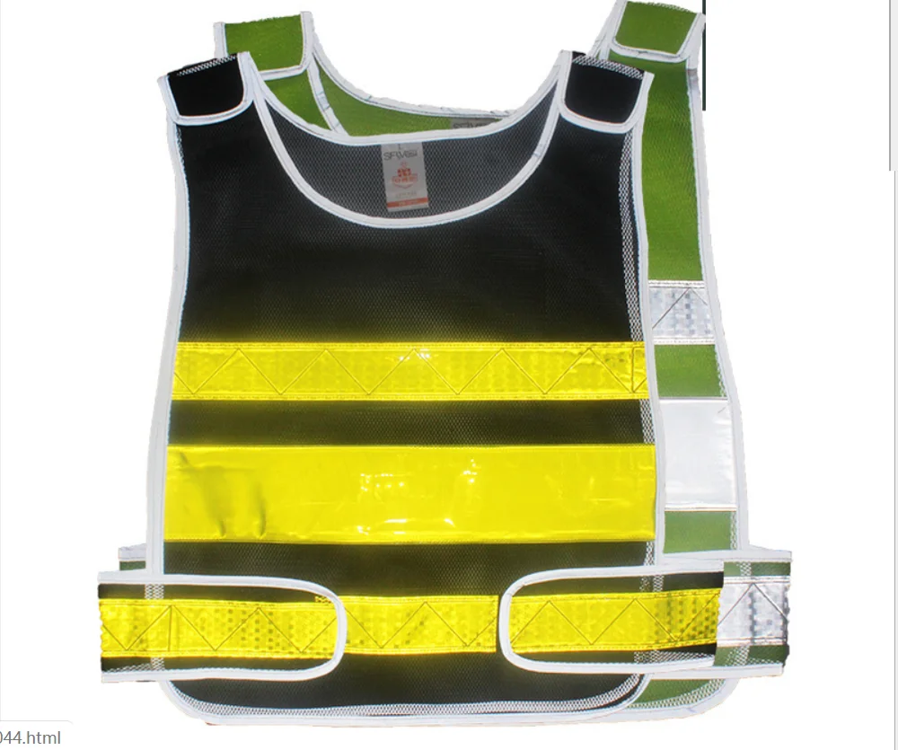 

Защитный жилет Hi Vis, строительный жилет для строительства, рабочая одежда, жилет с несколькими карманами, черный жилет, дорожный жилет, майки, топы