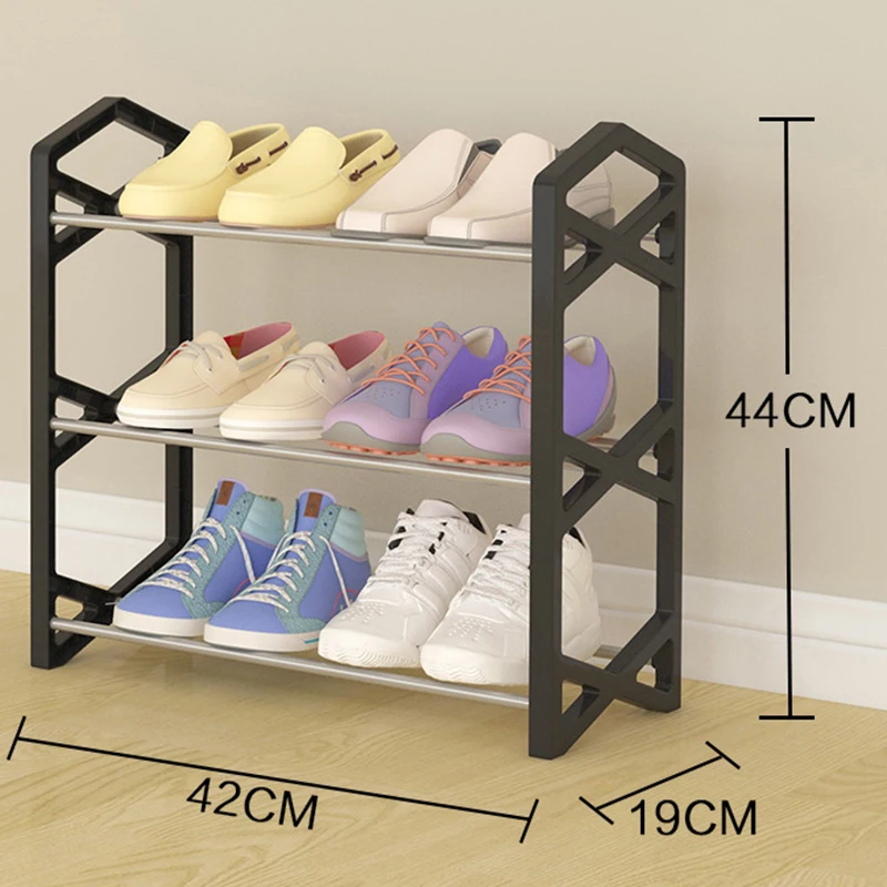 10pcs Modern Double Layer Shoes Storage Rack Cleaning Organizer Holder Stand 