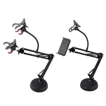 

360 Degree Lazy Bracket Mobile Phone Tablet Desktop Holder Shockproof Bedside Universal Frame