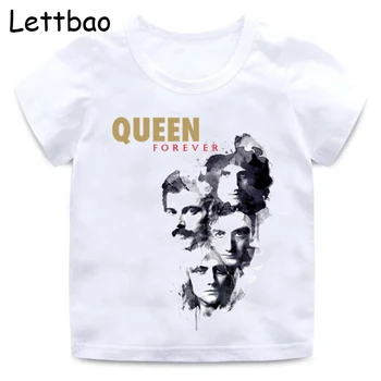 

2019 Boys Clothing Summer Kids T-shirt FREDDIE MERCURY Rock Band T-shirt For Boys Girls Tees 100% Cotton Tops Kids clothes
