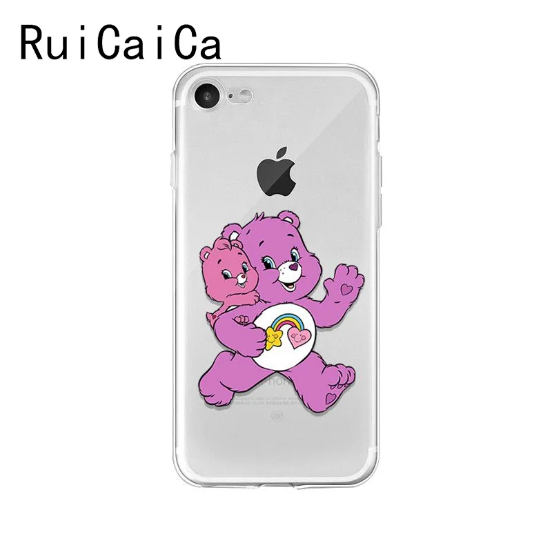 A10 Ruicaica розовый Care Bears рисунком в виде радуги покупателей качество чехол для телефона чехол для iPhone 6S, 6 plus, 7, 7 plus, 8, 8 Plus, X Xs Макс 5 5S XR 10 - Цвет: A10
