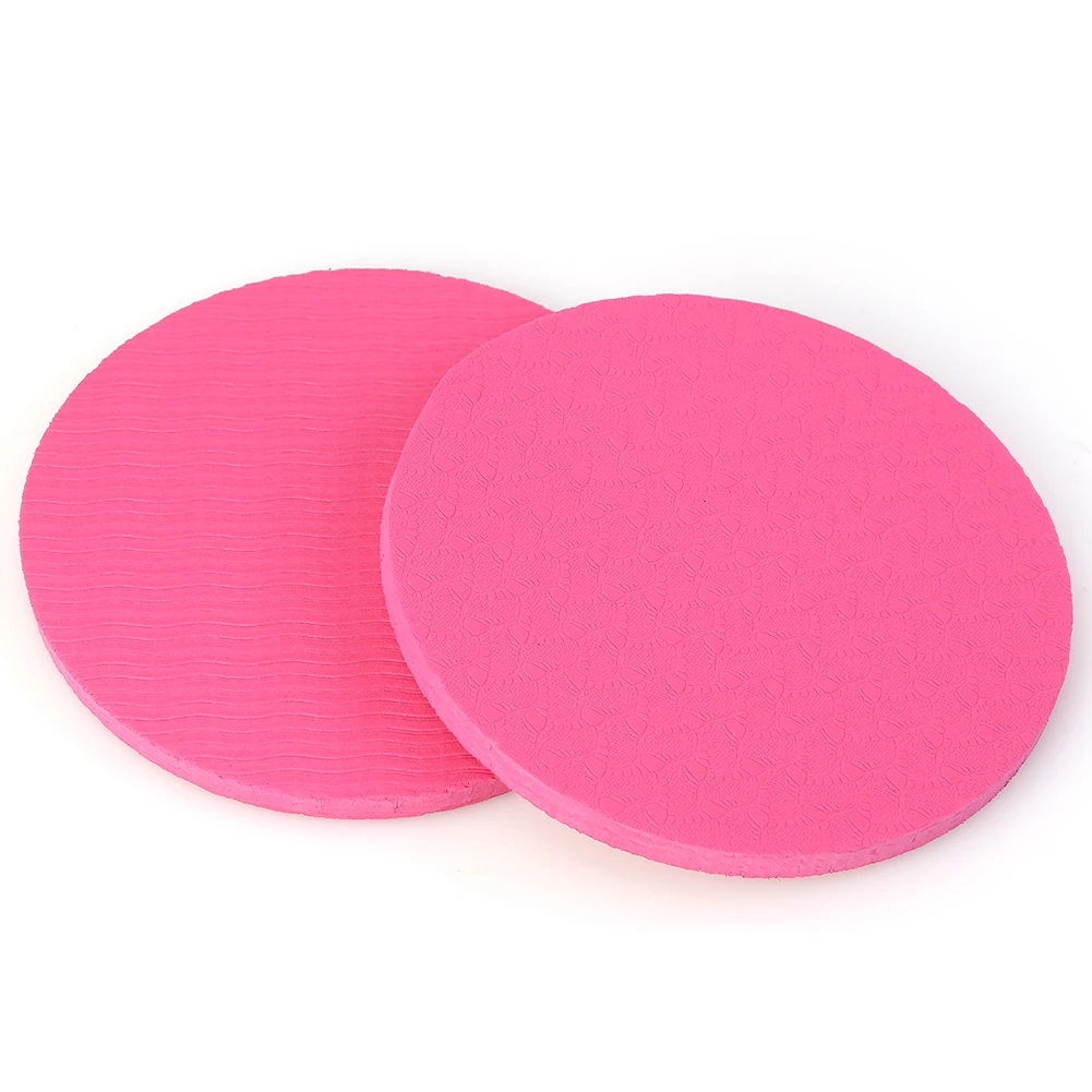 Portable Yoga Mats Knee Pad Small Yoga Mats Home Fitness Sport Pad Plank Disc Protective Cushion Non Slip Mat Training Equipment yoga mat yoga knee pad yoga fitness equipment yoga support pad