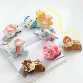 

Cartoon Sleeping Squirrel Duck Dumbo Bear Pendant Keychain 9cm Stuffed Toys Plush Birthday Christmas Gift Toy #3631
